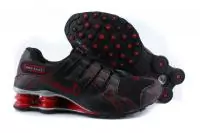 baskets nike shox promos nz taille 36-46 -chaussures-noir-rouge-diaoke06